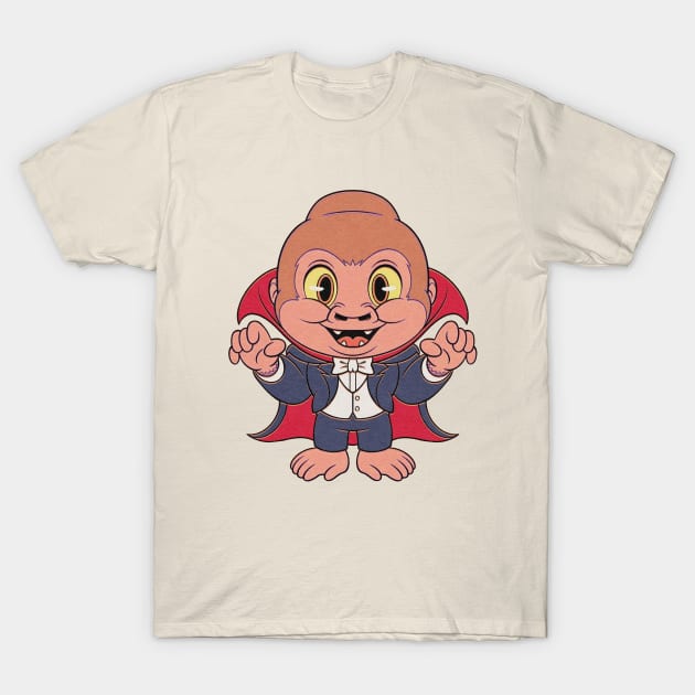 gorilla vampire T-Shirt by Ninja banana